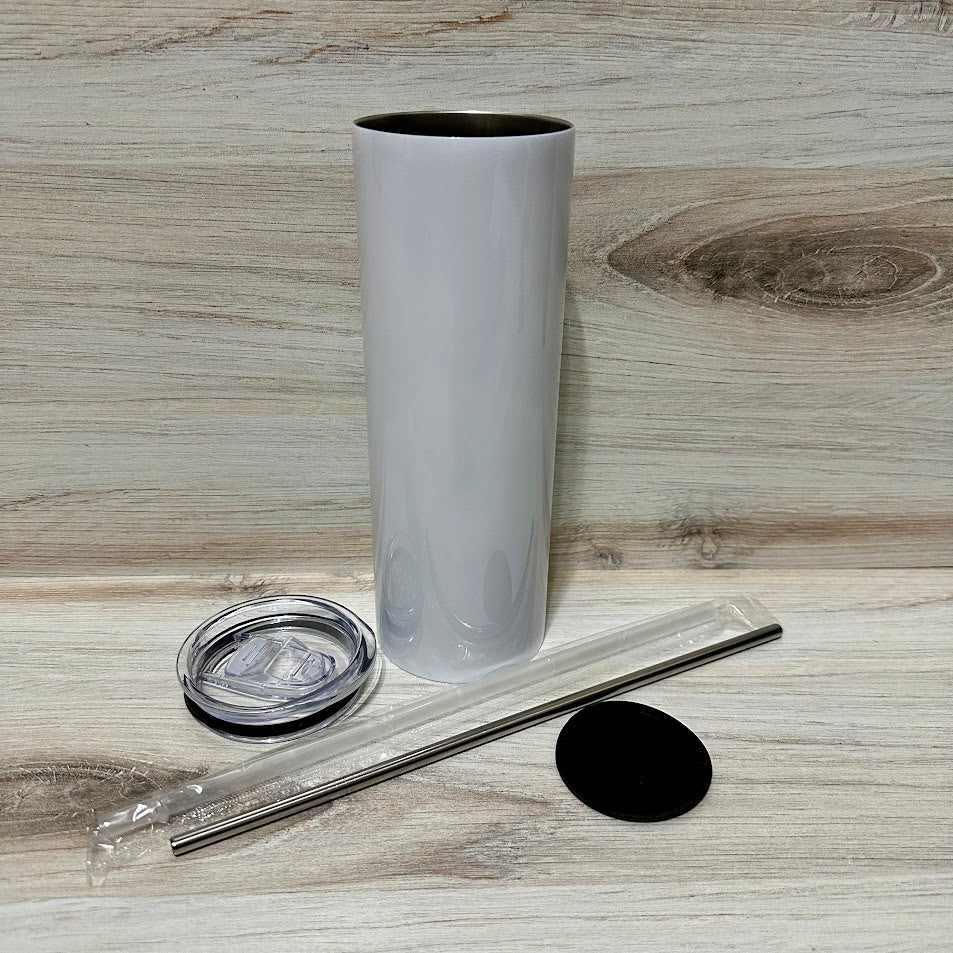 20oz Sublimation Blank Skinny Tumbler