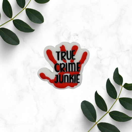 True Crime Junkie Focal Bead