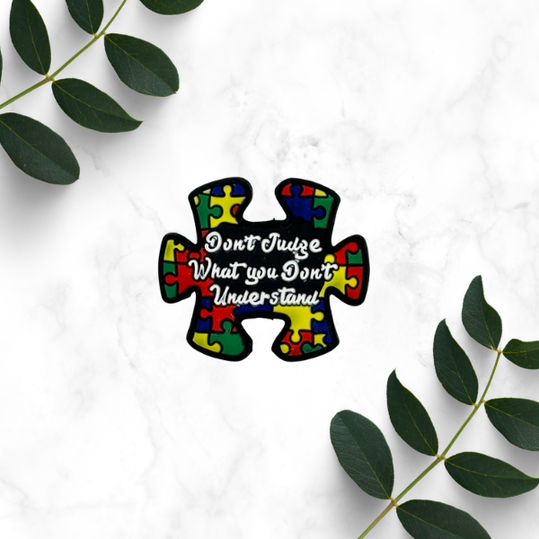 Don't Judge Autism Focal Bead