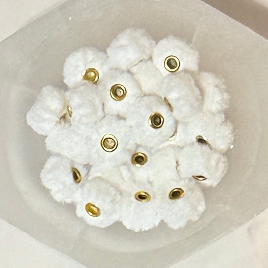 Frost - 20mm Fuzzy Abacus Spacer