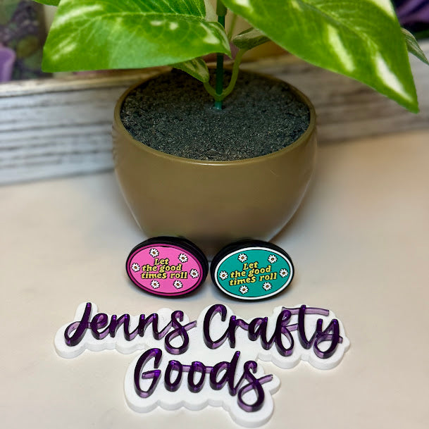 Let The Good Times Roll Silicone Focal Bead | Louisiana Craft Supplies