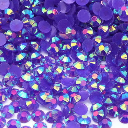 Amethyst Mist Jelly Flatback Rhinestones