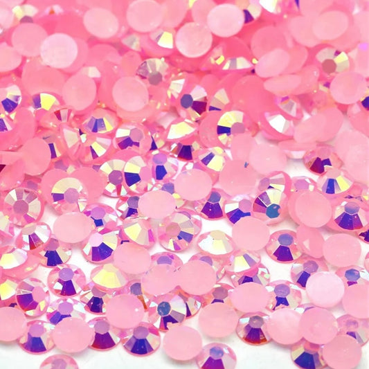 Cotton Candy Jelly AB Flatback Rhinestones