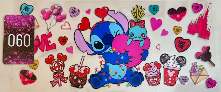 UV DTF Wrap | Love Stitch Inspired | 060