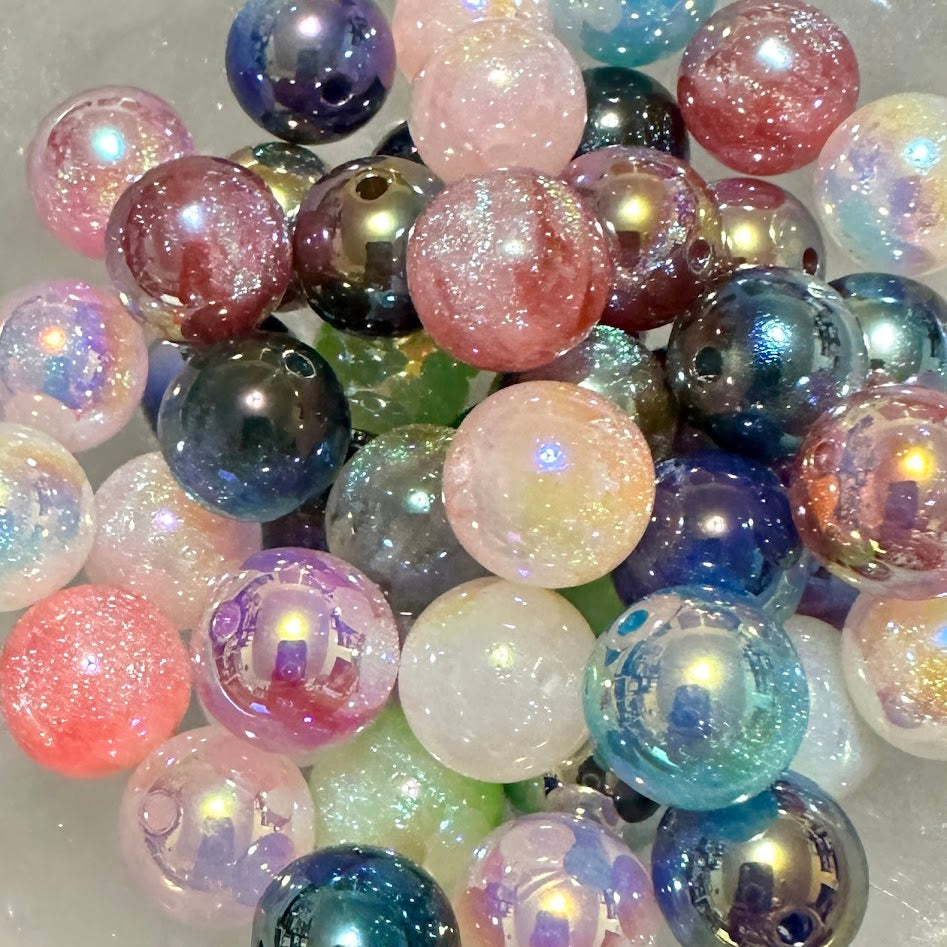 Starry Sky Glitter - 16mm Acrylic Mix