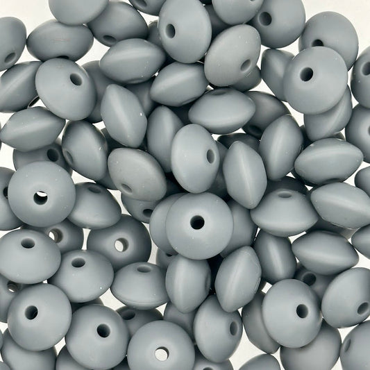 Charcoal - 12mm Silicone Lentil Spacer