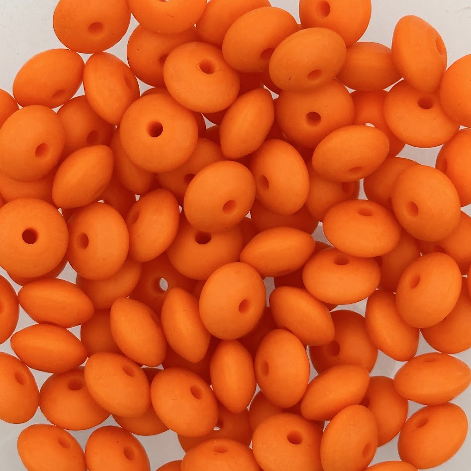 Apricot - 12mm Silicone Lentil Spacer