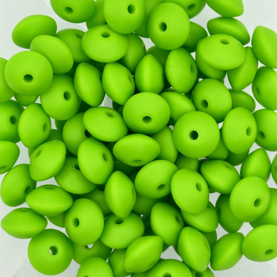 Apple Green - 12mm Silicone Lentil Spacer