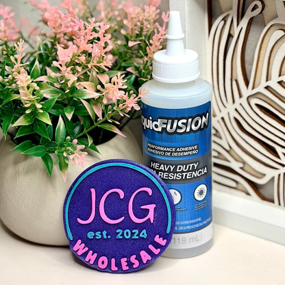 Liquid Fusion 4oz High Performance Adhesive | Dries Clear Flexible Craft Glue | Official iLoveToCreate Product