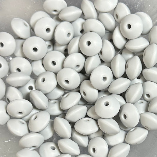 Light Gray - 12mm Silicone Lentil Spacer