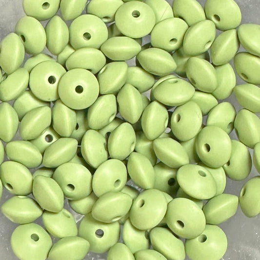 Avocado - 12mm Silicone Lentil Spacer