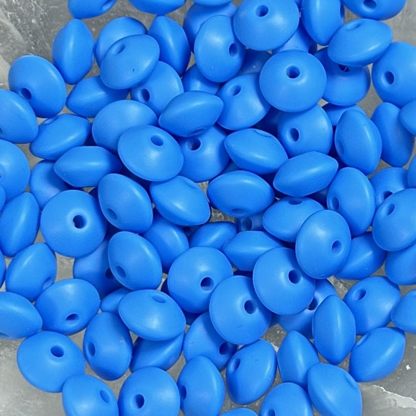 Sky Blue - 12mm Silicone Lentil Spacer