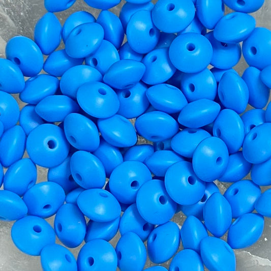 Sky Blue - 12mm Silicone Lentil Spacer