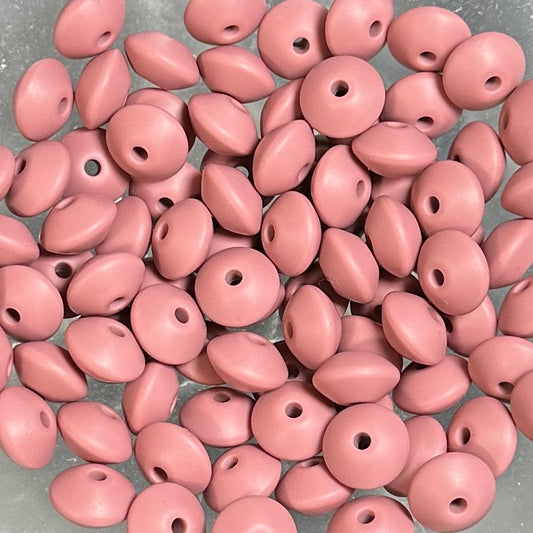 Blush - 12mm Silicone Lentil Spacer