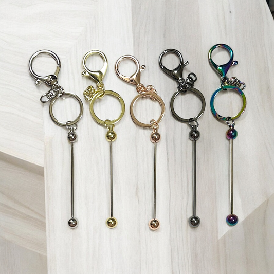 Beadable Keychain Bar